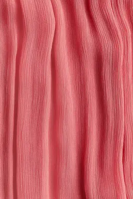 Pantalon froissé en viscose - Rouge ancien clair — photo 3