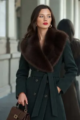 Angelina Faux Fur Coat — photo 2