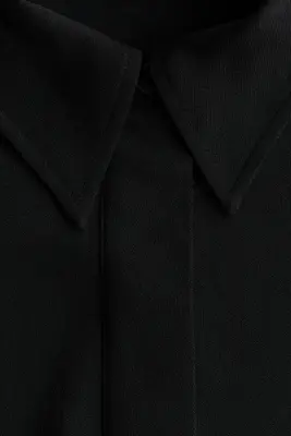 Robe chemise - Noir — photo 4