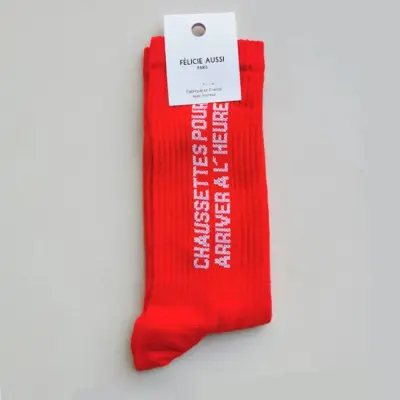 Chaussettes Pour arriver à l'heure - Félicie Aussi — photo 2