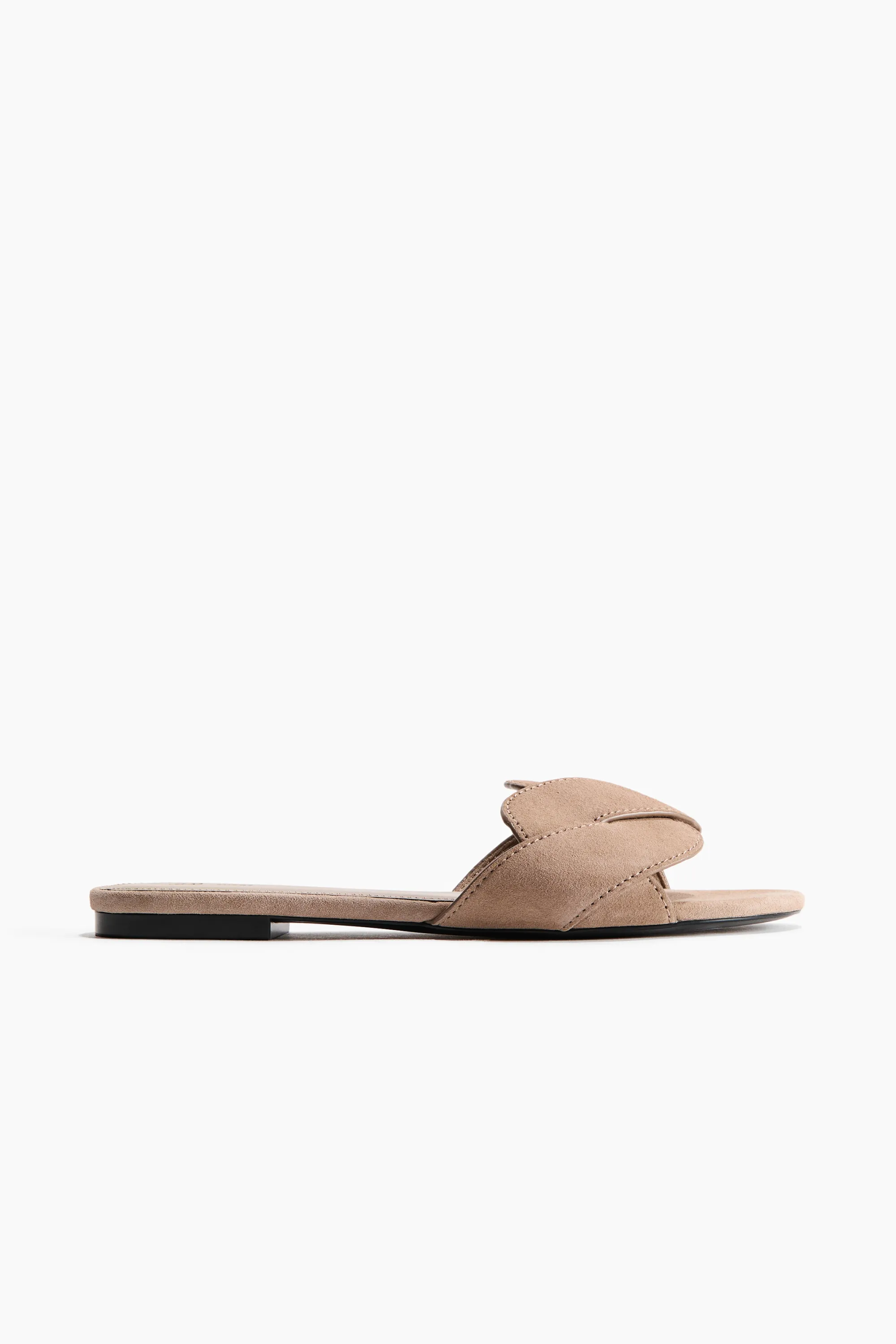 Sandales en cuir - Taupe clair