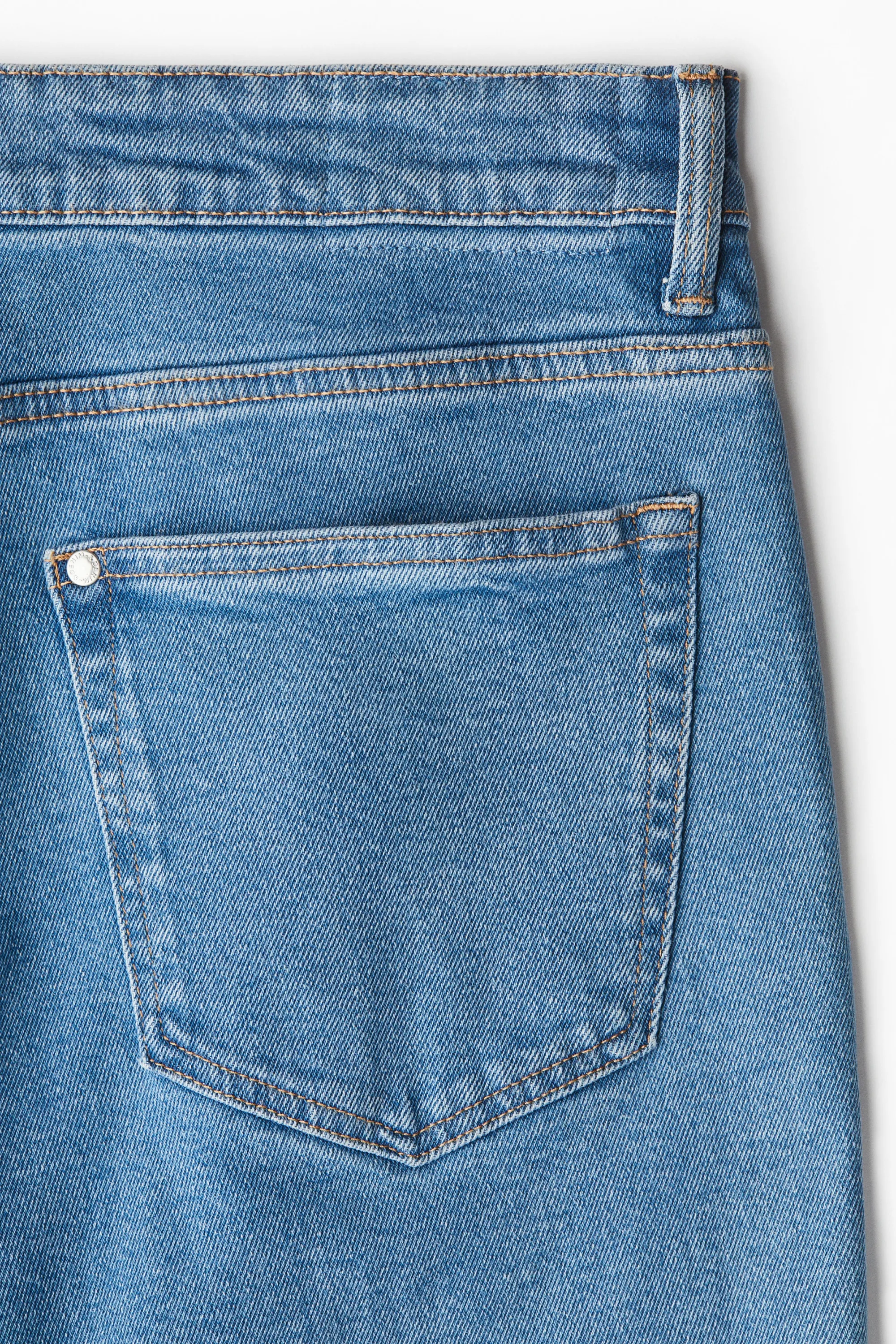Straight Regular Jeans - Bleu denim
