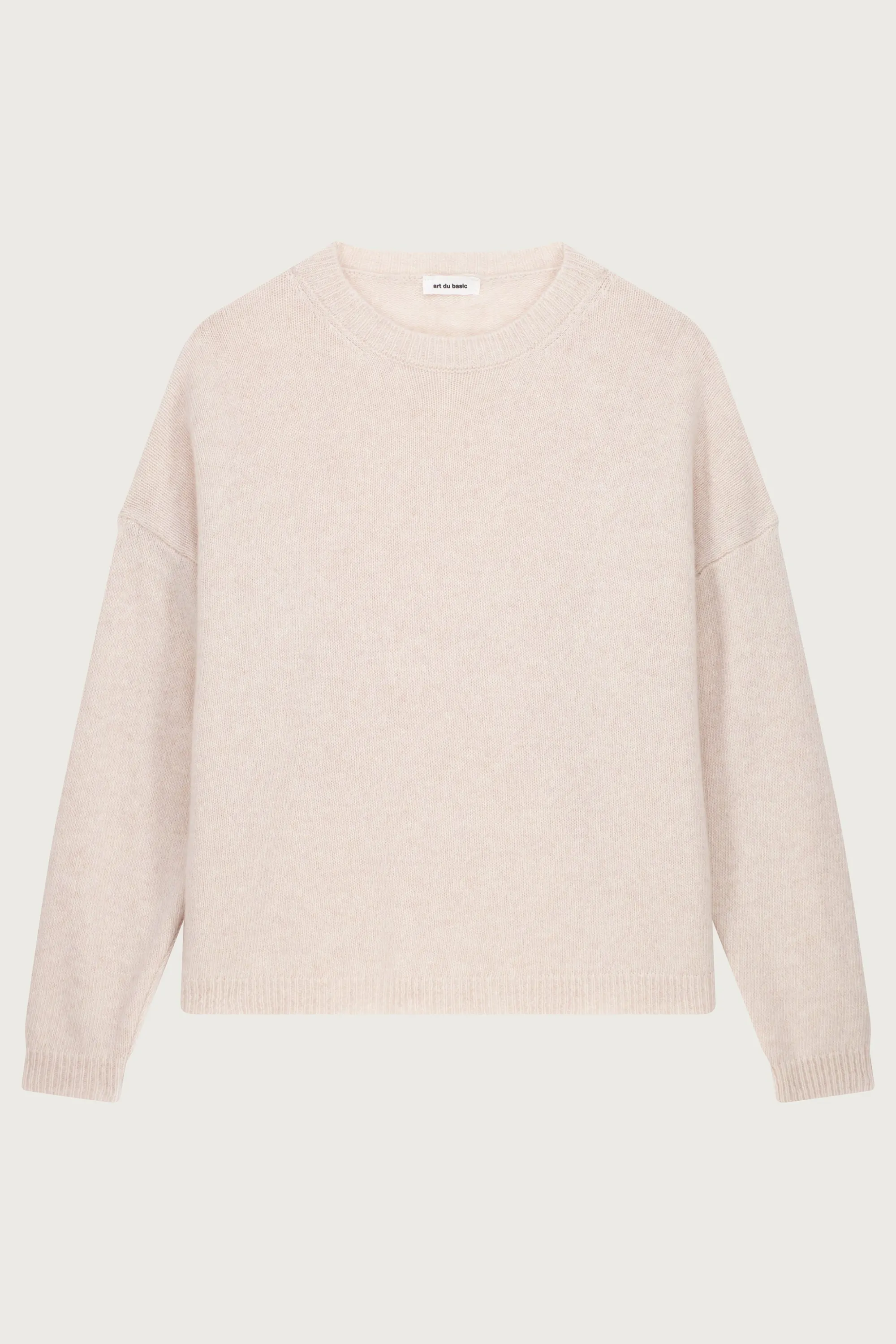 PULL COL ROND LAINE MÉRINOS