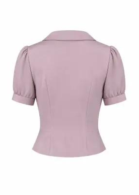 Talia Peplum Blouse — photo 2