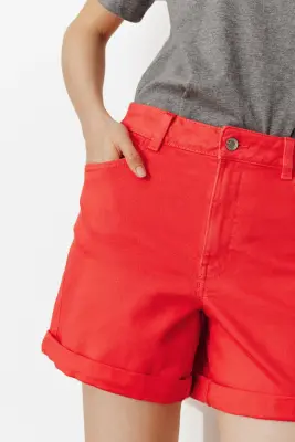 Short en toile Femme — photo 5