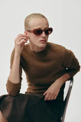 LUNETTES DE SOLEIL JEAN CARAMEL — photo 3