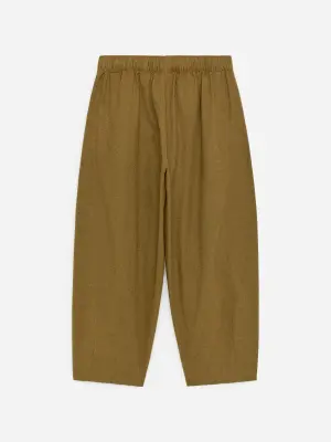 Pantalon barrel - Vert kaki — photo 1