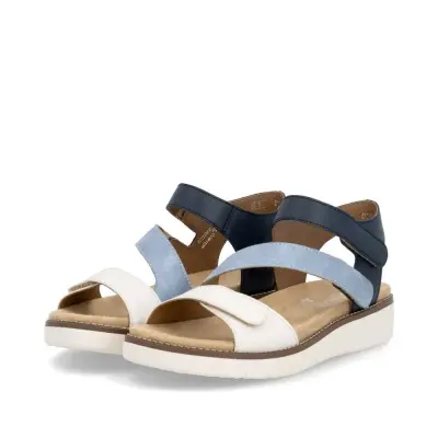 Sandales Remonte D2050-15 Bleu Marine - Velcro Grande Pointure Femme — photo 5