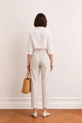 Ava Linen Pants — photo 2