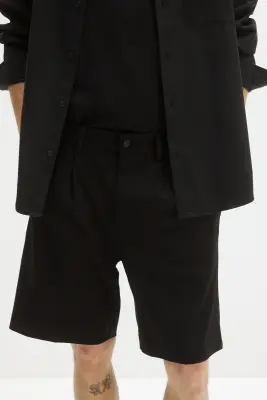 Short Four-way Stretch Loose Fit - Noir — photo 2