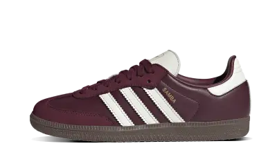 Adidas Samba OG Maroon Off White Gum — photo 1