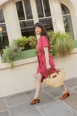 Robe Stevie - vieux rose — photo 3