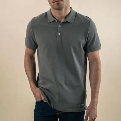 Polo Partage Gris — photo 2