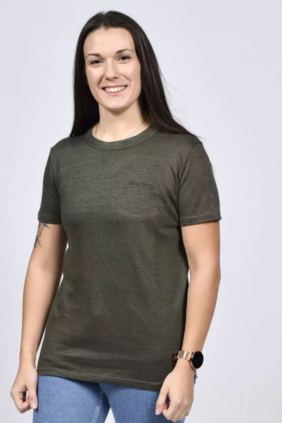 T-shirt Mixte Lin Kiplay x Splice - Kaki