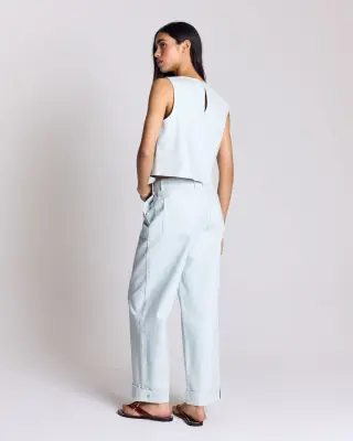Pantalon Tristan bleu ciel — photo 3