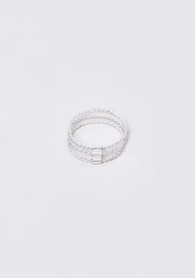 BAGUE IRIS III TORSADEE — photo 2
