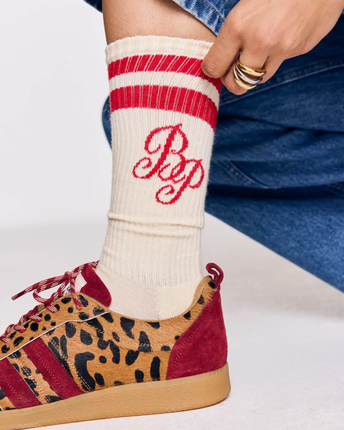 Chaussettes Ensemble écru