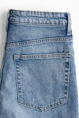 Bootcut High Jeans - Bleu denim — photo 1