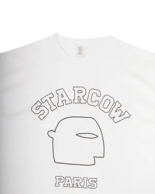 Tee White Logo Head Black — photo 2