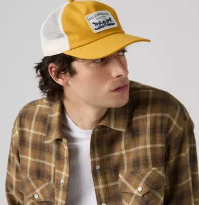 LEVIS PRESIDIO CASQUETTE Jaune — photo 4