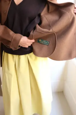 Asciari – JOSEPHINE SHIRT AS0111 – 44 BROWN — photo 3
