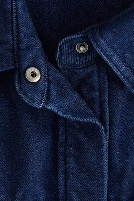Chemise en denim - Bleu denim foncé — photo 3
