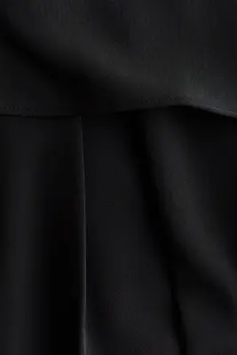 Pantalon chic avec jupe superposée - Noir — photo 5