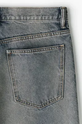 Short Baggy en denim - Bleu denim — photo 5