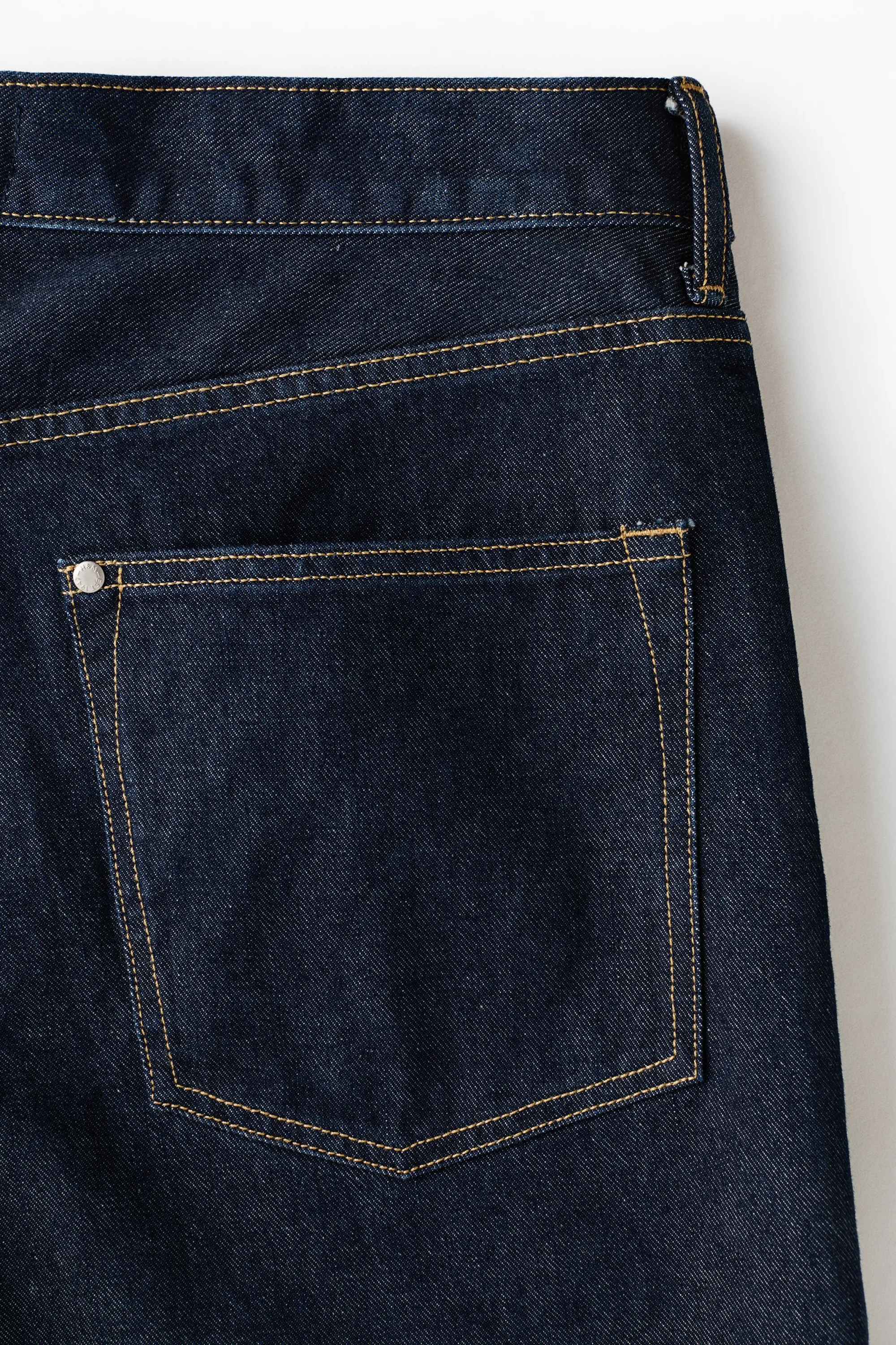 Wide Jeans - Bleu denim foncé