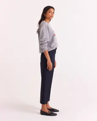 Pantalon Sego bleu marine foncé — photo 2