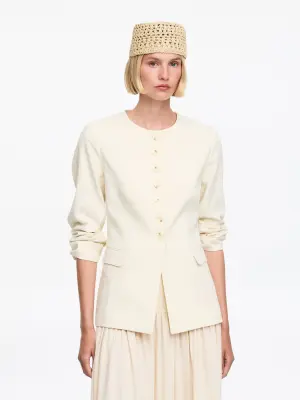 Chapeau de paille - Beige — photo 1
