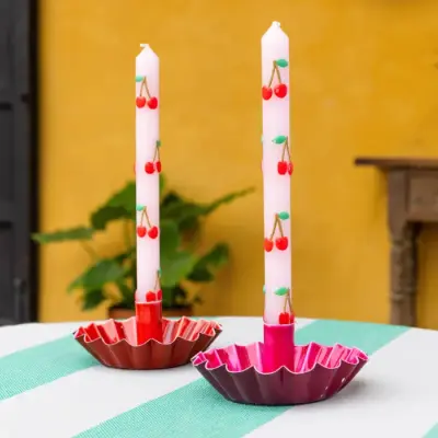 Set de 2 Bougies Cerises — photo 2