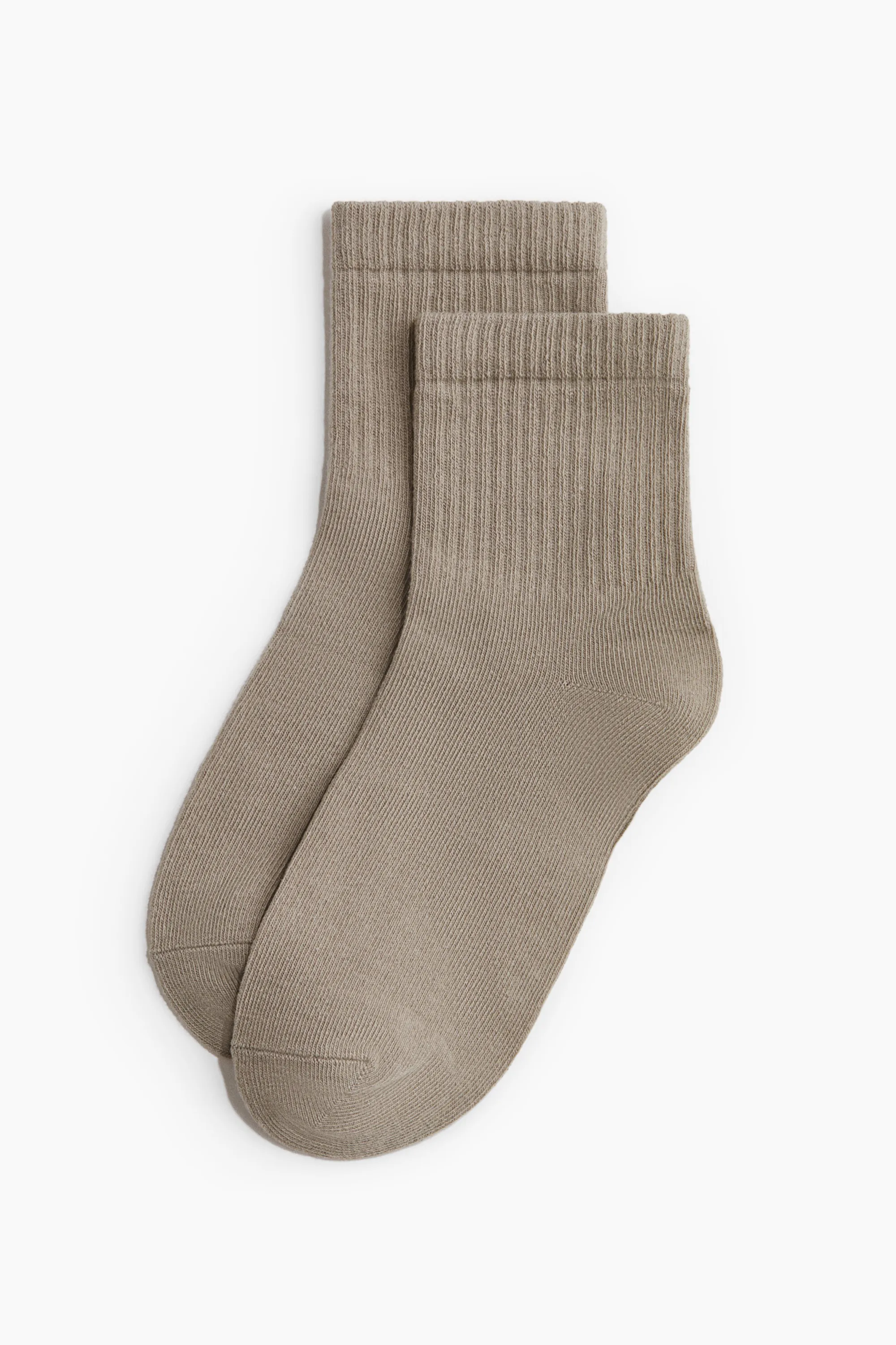 Lot de 3 paires de chaussettes - Taupe/crème/vert kaki