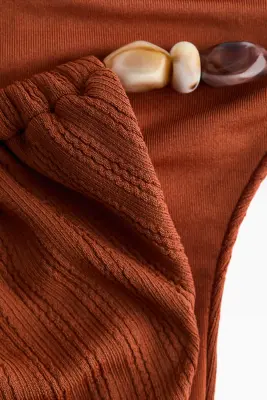 Bas de maillot string - Orange foncé — photo 3