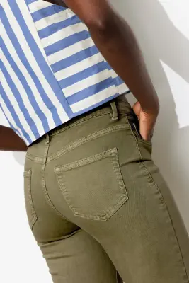 Pantalon slim en toile Femme — photo 5