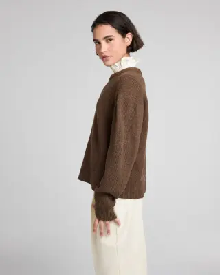 Pull Flo marron — photo 2