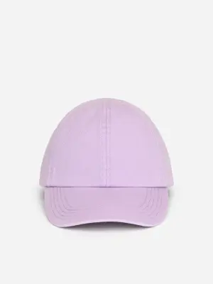 Casquette en coton lavé - Mauve — photo 1