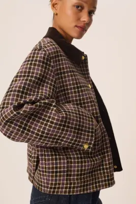 Manteau Ytria Carreau Automne — photo 5