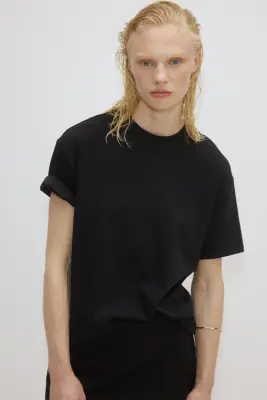 T-shirt Cooling Relaxed Fit - Noir — photo 3