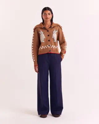 Pantalon Simeon bleu encre — photo 4