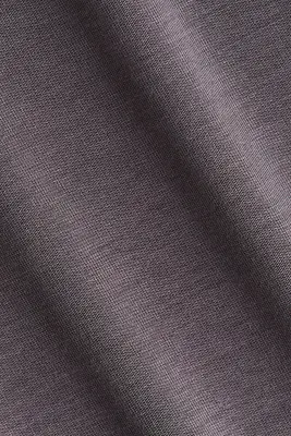 T-shirt ajusté en modal - Violet ancien foncé — photo 3