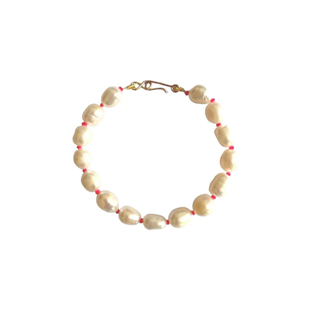 Bracelet Rainbow Perles d'eau douce - 4 Crosses