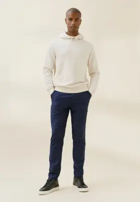 Le pantalon en flanelle (ancienne génération) - Bleu marine — photo 3