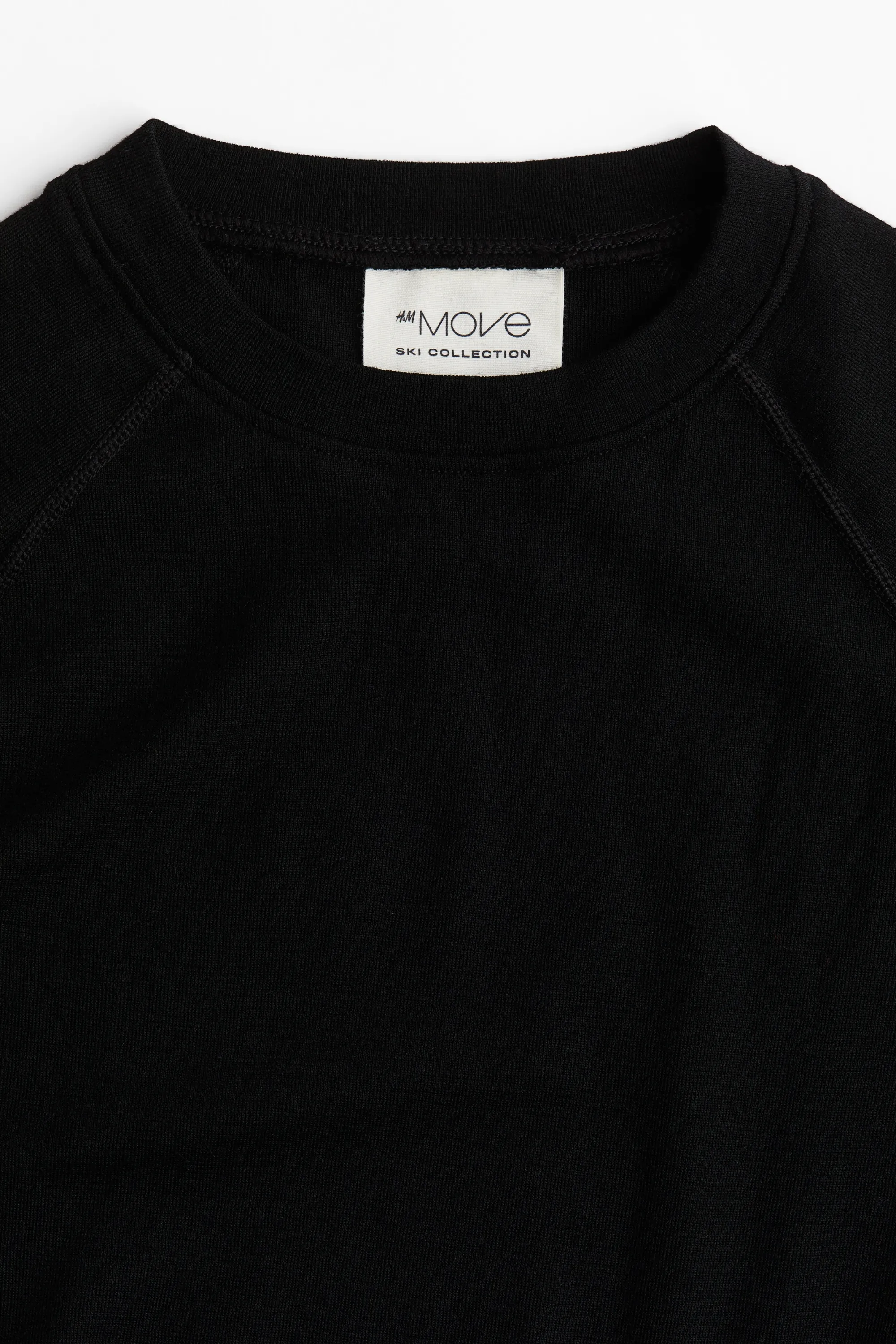 Sous-pull de ski en laine - Noir