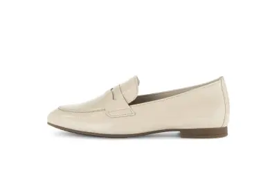 Mocassins Gabor 85.213.92 Beige - Cuir Grande Pointure Femme — photo 2
