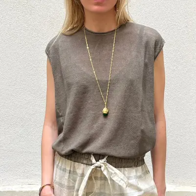 Top kaki 24129 - CT Plage — photo 2