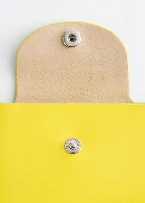 Petit porte-cartes - Jaune — photo 2