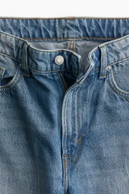 Baggy Bootcut Regular Jeans - Bleu denim — photo 1