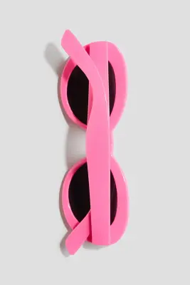 Lunettes de soleil avec chaîne - Rose — photo 3