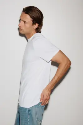 T-shirt Warming Regular Fit - Blanc — photo 2